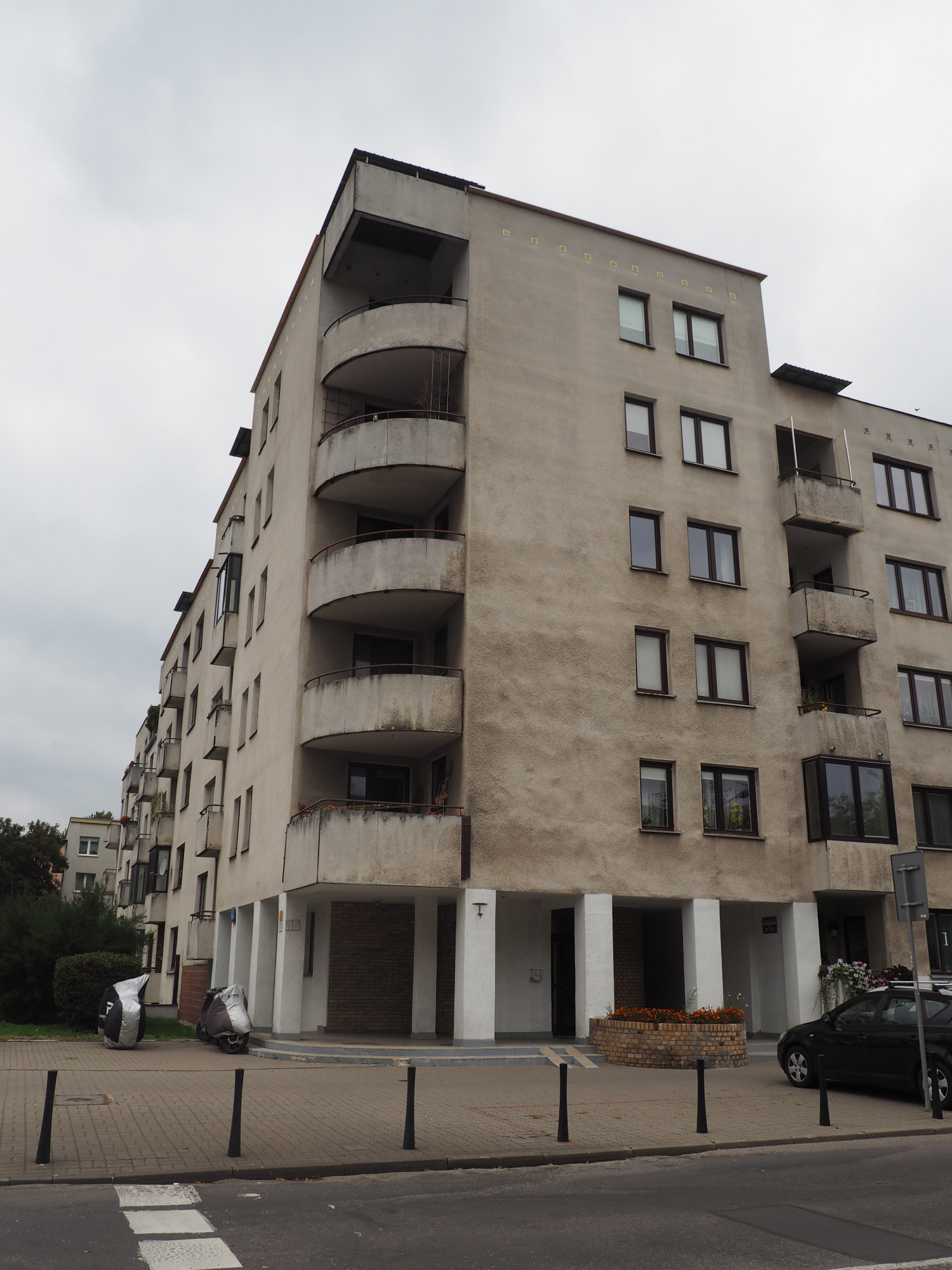 Zdjęcie architektury budynku Budynek mieszkalny